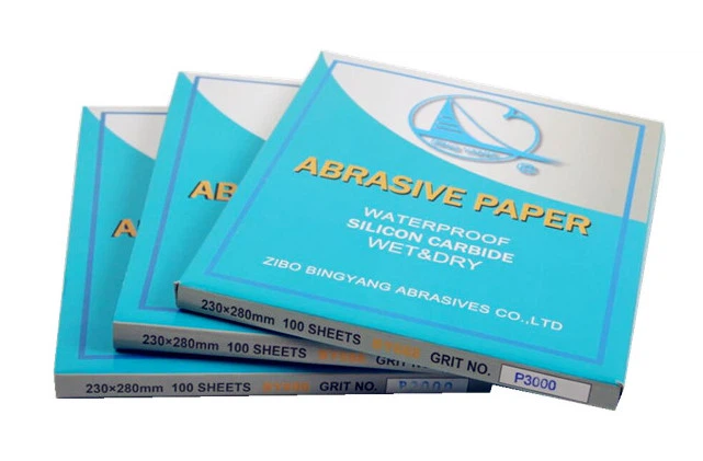 Blue Extra Fine Wet Sandpaper