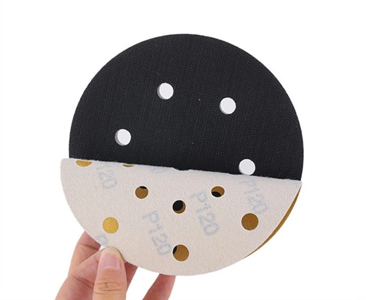 Round aluminium oxide sanding discs
