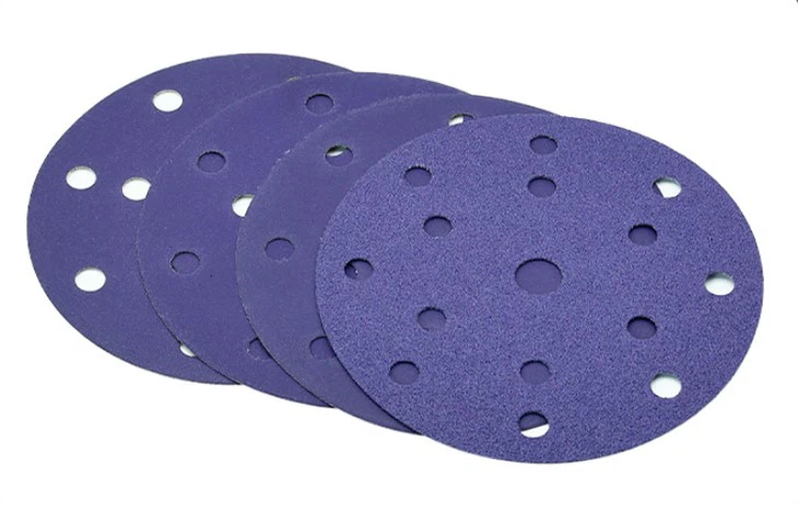 Purple Ceramic Sanding Discs