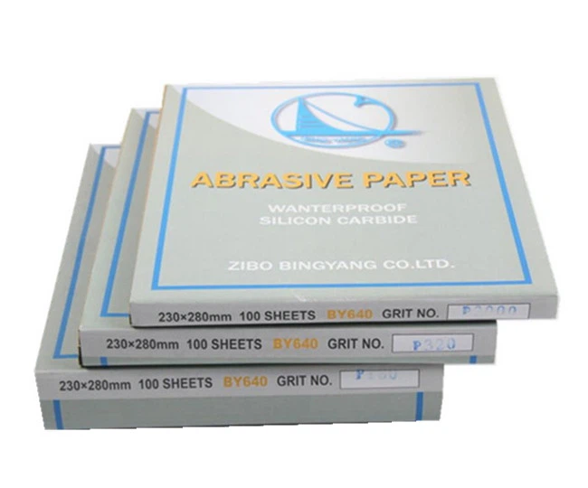 wet abrasive paper