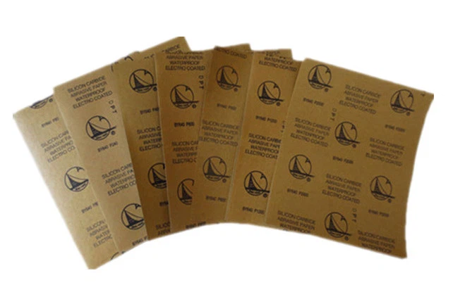 Silicon Carbide Abrasive Wet Dry Sandpaper