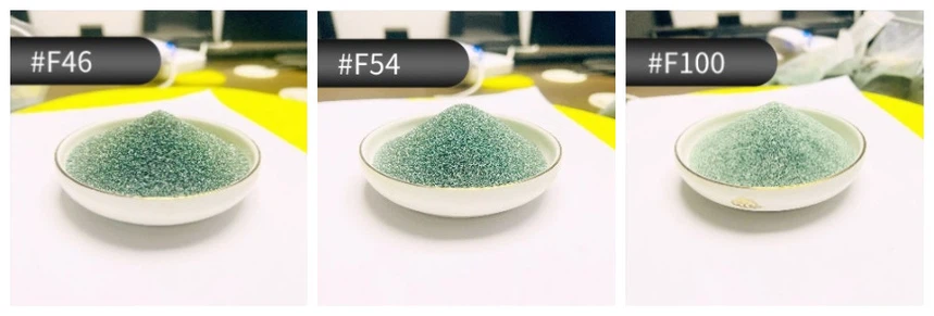 ceramic green silicon carbide F46-100 ceramic green silicon carbide F46-100