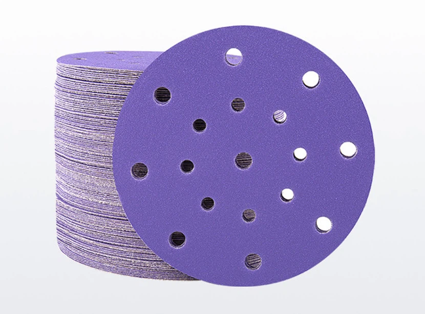 Purple Ceramic Sanding Discs Purple Ceramic Sanding Discs