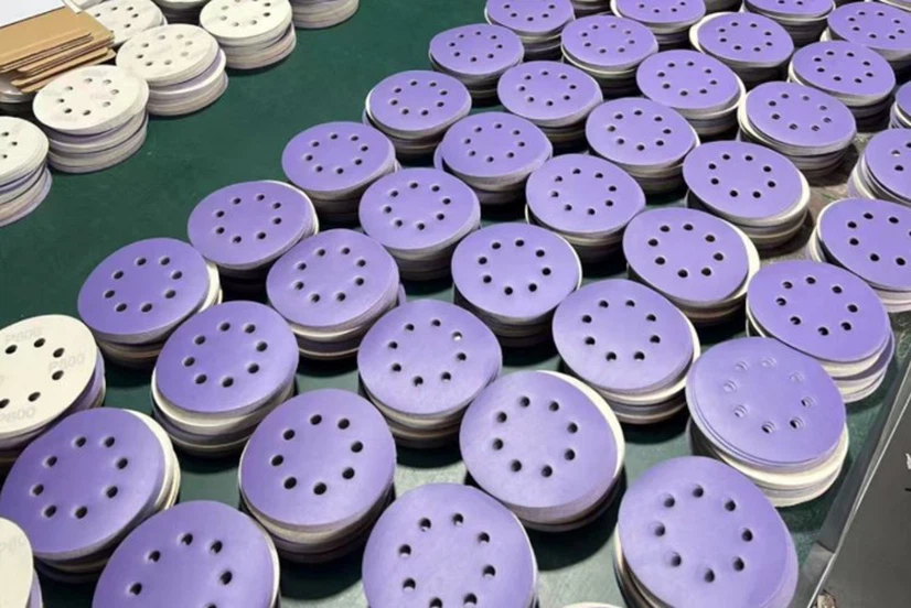 Purple Ceramic Sanding Discs Purple Ceramic Sanding Discs