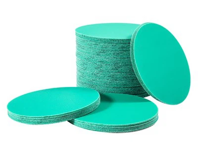 Green Film Sanding Disc with Velcro